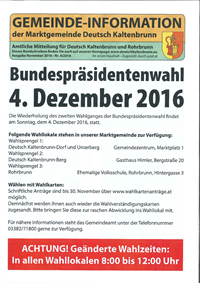 Gemeinde-Nachrichten Nov. 2016